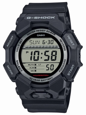 Casio G-SHOCK High-Brightness LED Large Digital Black Watch GD010-1