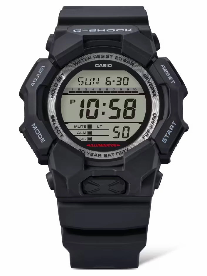 Casio G-SHOCK High-Brightness LED Large Digital Black Watch GD010-1