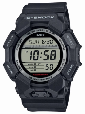 Casio G-SHOCK High-Brightness LED Large Digital Black Watch GD010-1