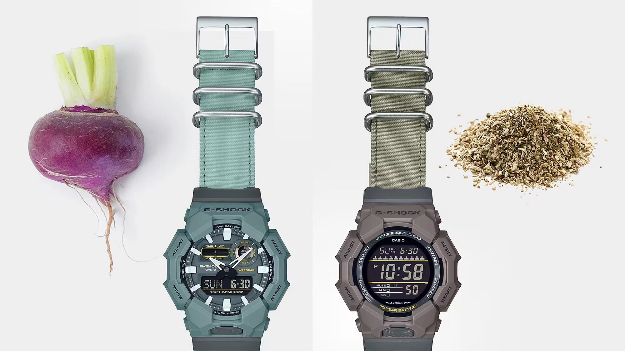 Casio G-SHOCK High-Brightness LED Large Digital Green Watch GD010CE-5