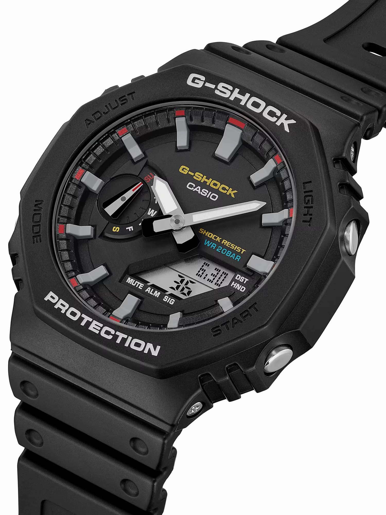 Casio G-Shock ICONIC STYLES Analog Digital Mens Watch GA2100RL-1A