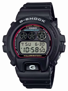 Casio G-Shock ICONIC STYLES Digital Mens Black Watch DW6900RL-1