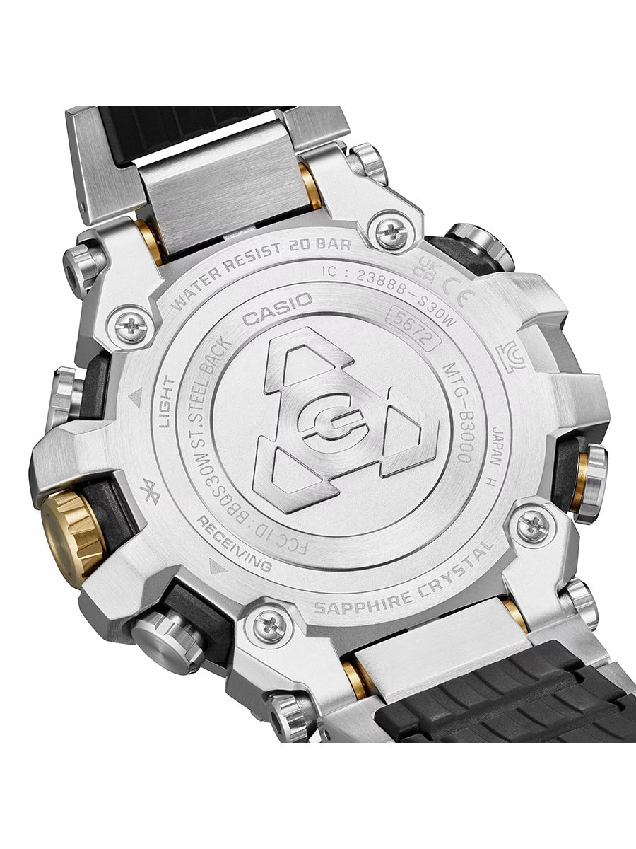 Casio G-Shock LIGHT AND SHADOW Bluetooth Watch MTG-B3000D-1A9