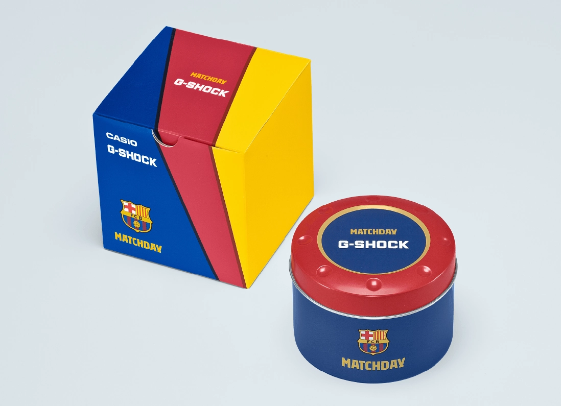 Casio G-Shock Limited Edition MATCHDAY FC Barcelona GBD100BAR-4 Watch