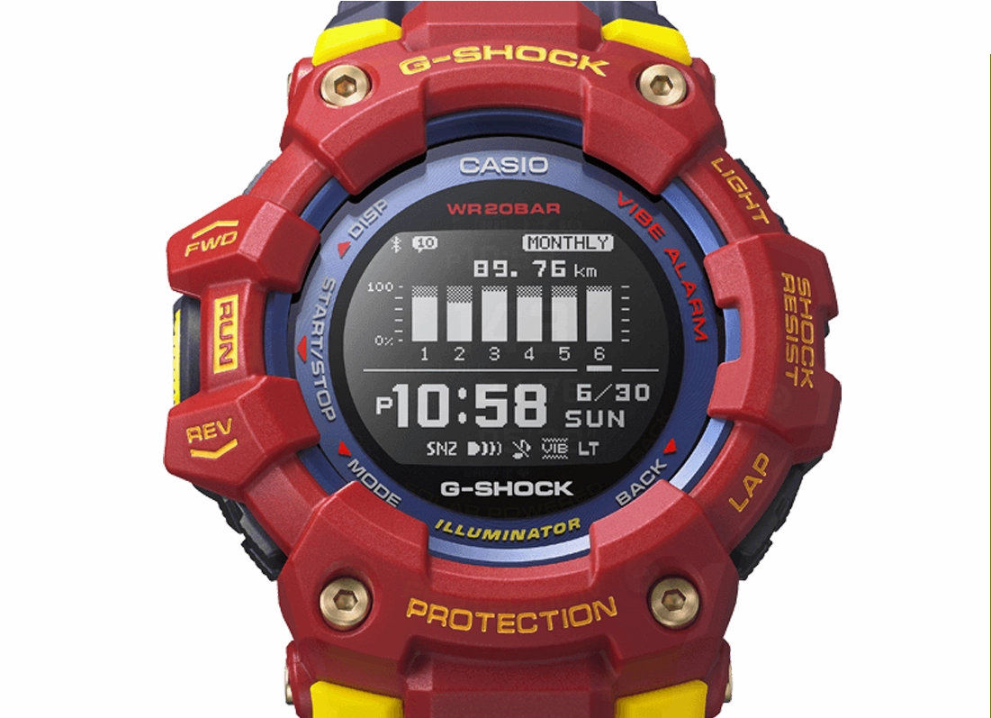 Casio G-Shock Limited Edition MATCHDAY FC Barcelona GBD100BAR-4 Watch