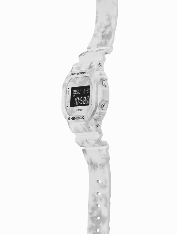 Casio G-Shock Limited Edition SNOW CAMOUFLAGE Mens Watch DW5600GC-7