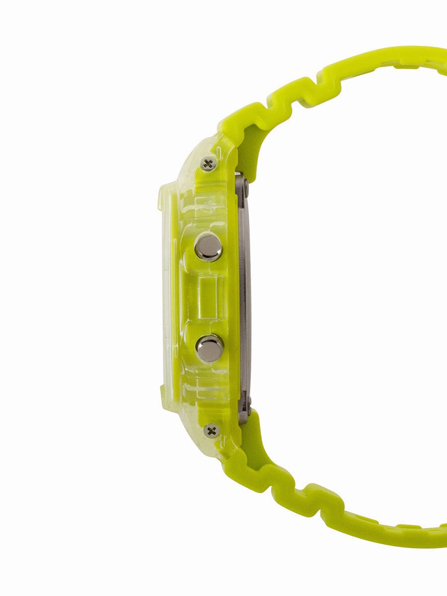 Casio G-Shock LUCKY DROP Limited Edition Yellow Watch w/ Capsule Ball DW5600GL-9