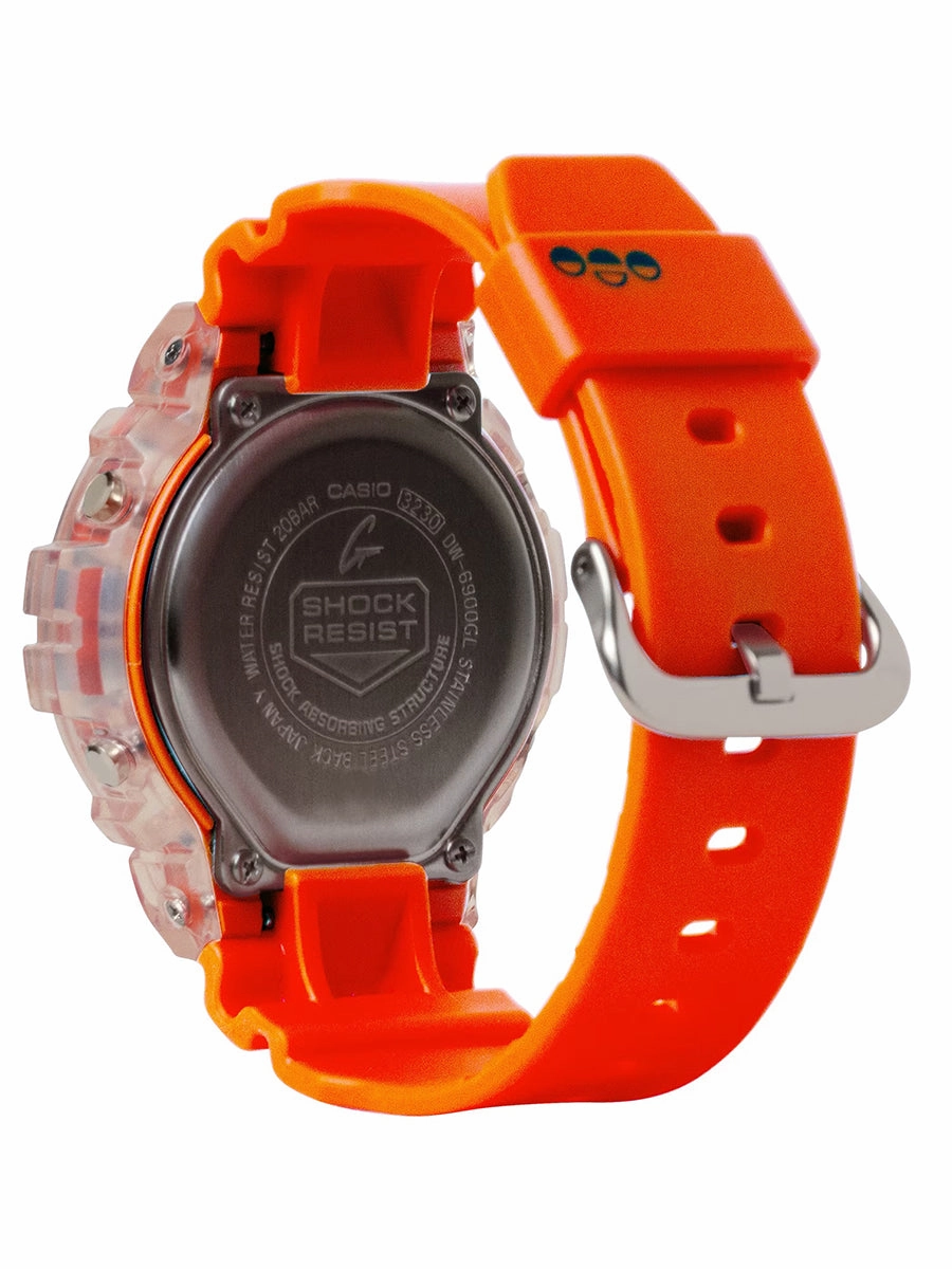 Casio G-Shock LUCKY DROP Ltd Edition Orange Mens/Womens Watch DW6900GL-4
