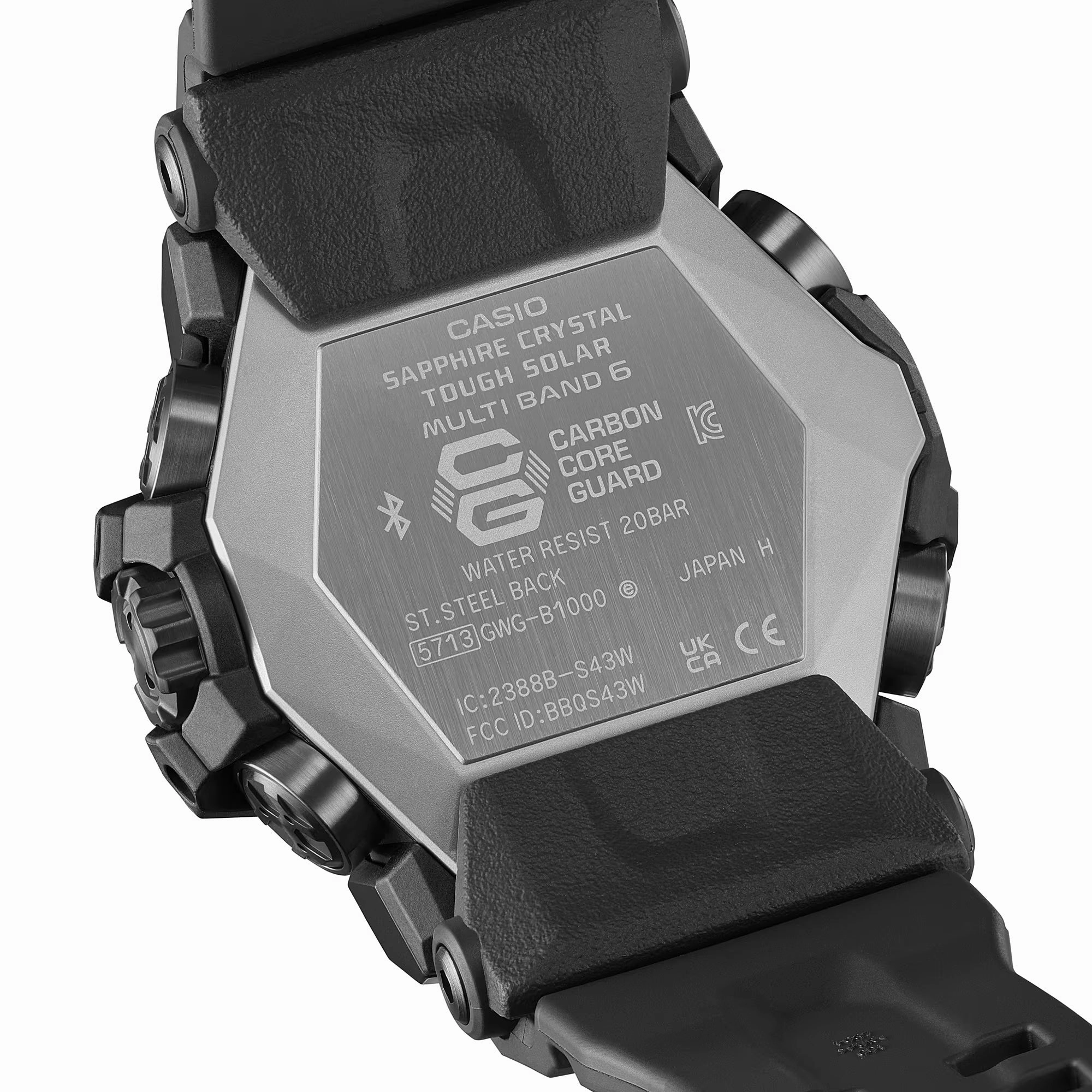 Casio G-Shock Master of G MUDMASTER Emergency Colors Watch GWGB1000EC-1A