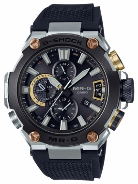 Casio G-Shock MR-G DURA SOFT FLUORO-RUBBER Watch MRGG2000R-1A