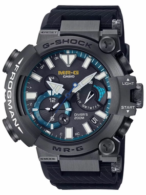Casio G-Shock MR-G FROGMAN Black/Blue Mens Diving Watch MRGBF1000R-1A