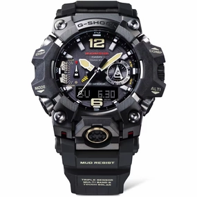 Casio G-Shock MUDMASTER Bluetooth Solar Gray Ion-Plated Mens Watch GWGB1000-1A