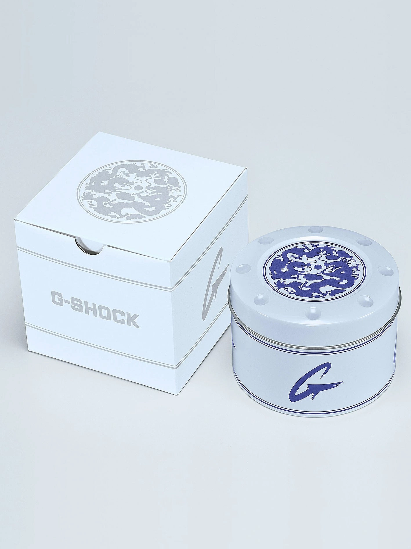 Casio G-Shock "Blue and White Pottery" Series Watch DW5600BWP-2A