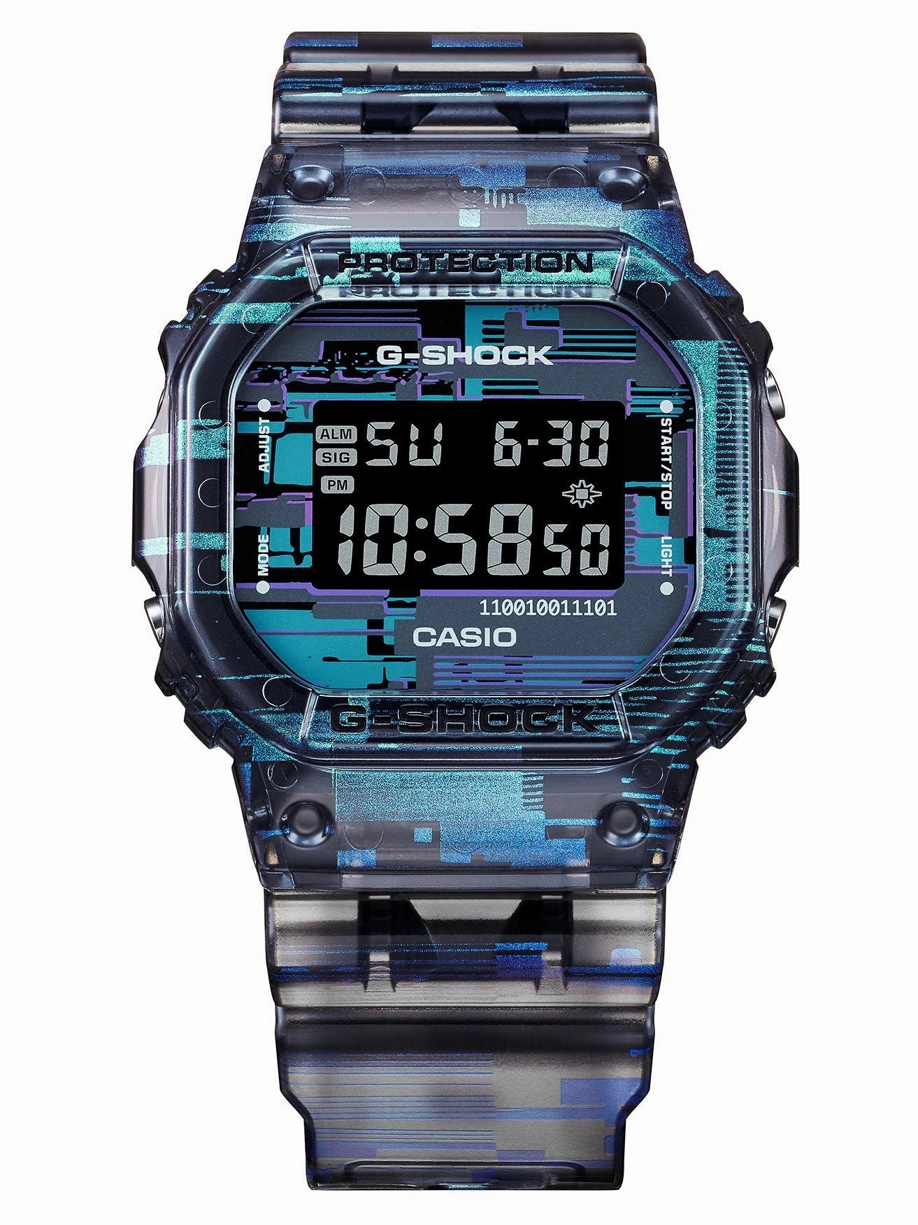 Casio G-Shock "Digital Glitch" Series Mens Watch DW5600NN-1