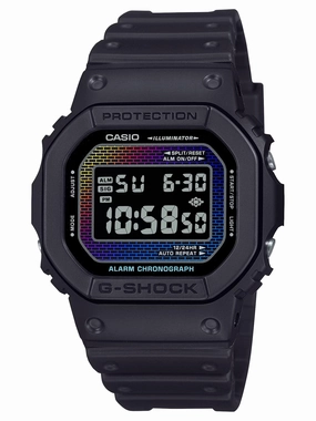 Casio G-Shock RAINBOW BRICK Digital Mens Watch DW5600RW-1A