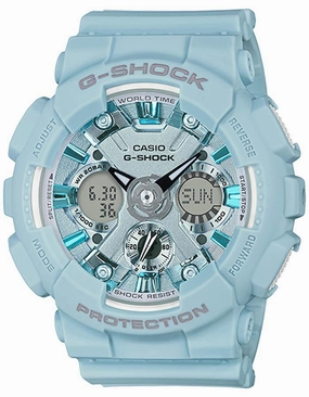 Casio G-Shock S Series - Light Blue Case - Digital/Analog - Shock Resistant