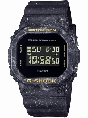 Casio G-Shock Smokey Sea Face Series - Black Mens Watch DW5600WS-1