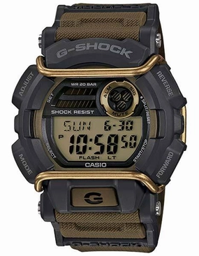 Casio G-Shock Street Sport - Rugged Natural - High Contrast Dial - Flash Alert