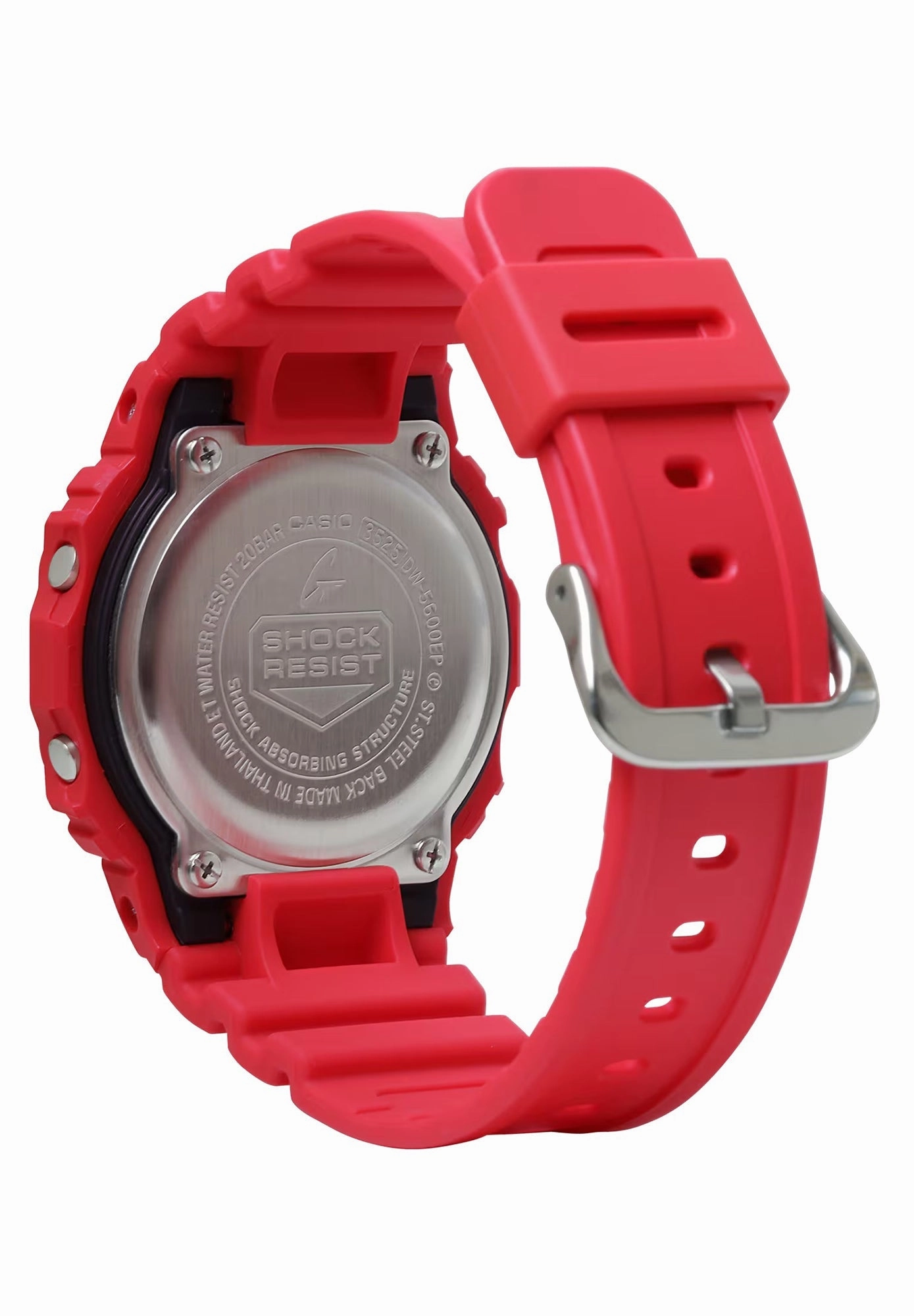 Casio G-Shock TEAM G-SHOCK Series Red Digital Watch DW5600EP-4