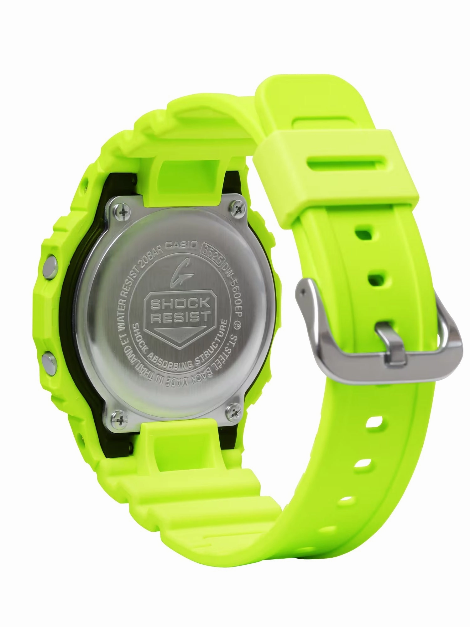 Casio G-Shock TEAM G-SHOCK Series Yellow Digital Watch DW5600EP-9
