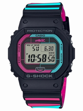 Casio G-SHOCK x GORILLAZ Collaboration Limited Edition Mens Watch GWB5600GZ-1