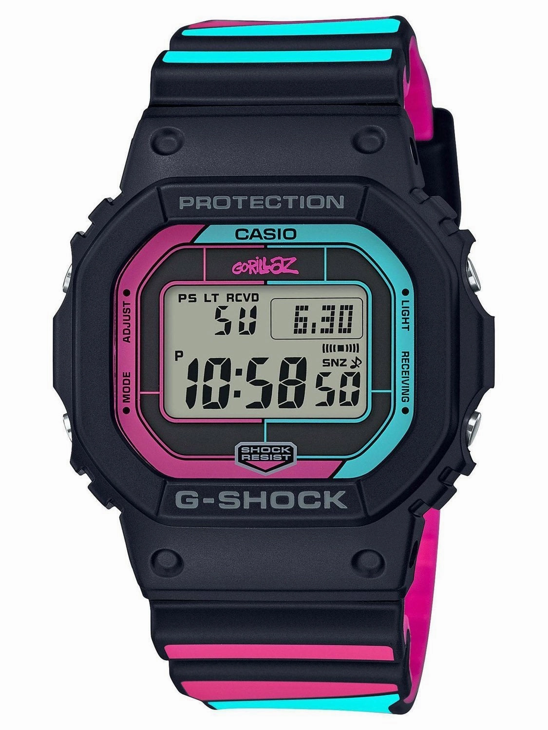 Casio G-SHOCK x GORILLAZ Collaboration Limited Edition Mens Watch GWB5600GZ-1