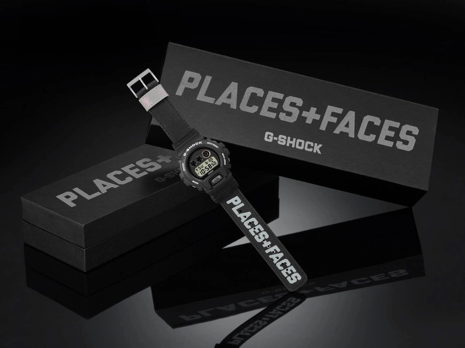 Casio G-SHOCK x PLACES FACES Limited Edition Watch DW6900PF-1