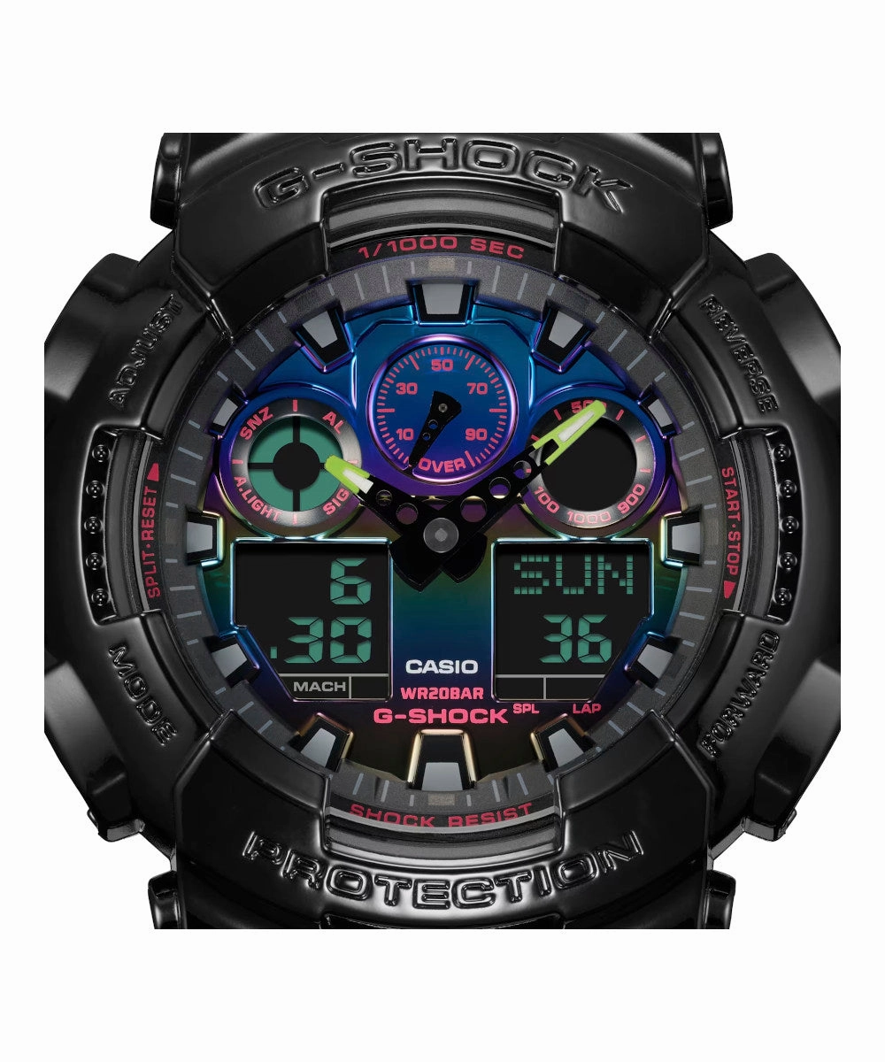 CASIO GA-100RGB-1ADR
