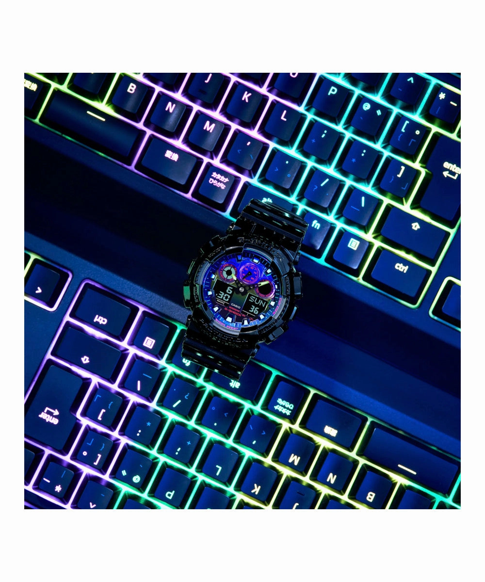 CASIO GA-100RGB-1ADR