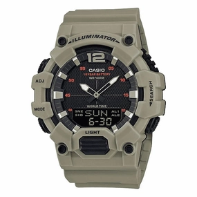 Casio HDC-700-3A3VDF Army Green Resin Watch for Men