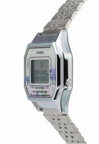 Casio LA680WA-4C Silver Stainless Watch for Women