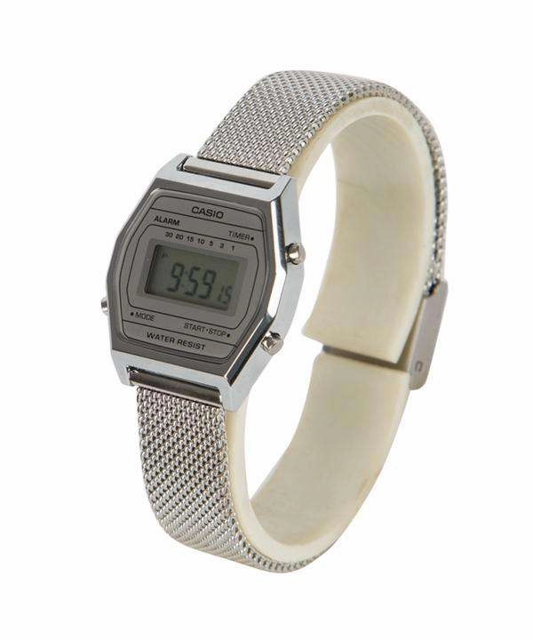 Casio LA690WEM-7DF Silver Watch for Women