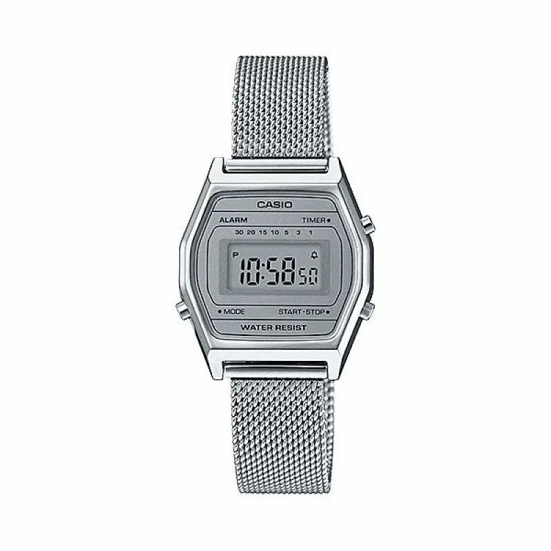 Casio LA690WEM-7DF Silver Watch for Women