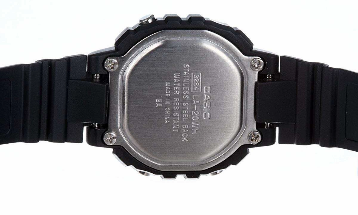 Casio LA-20WH-1ADF Black Resin Watch for Women