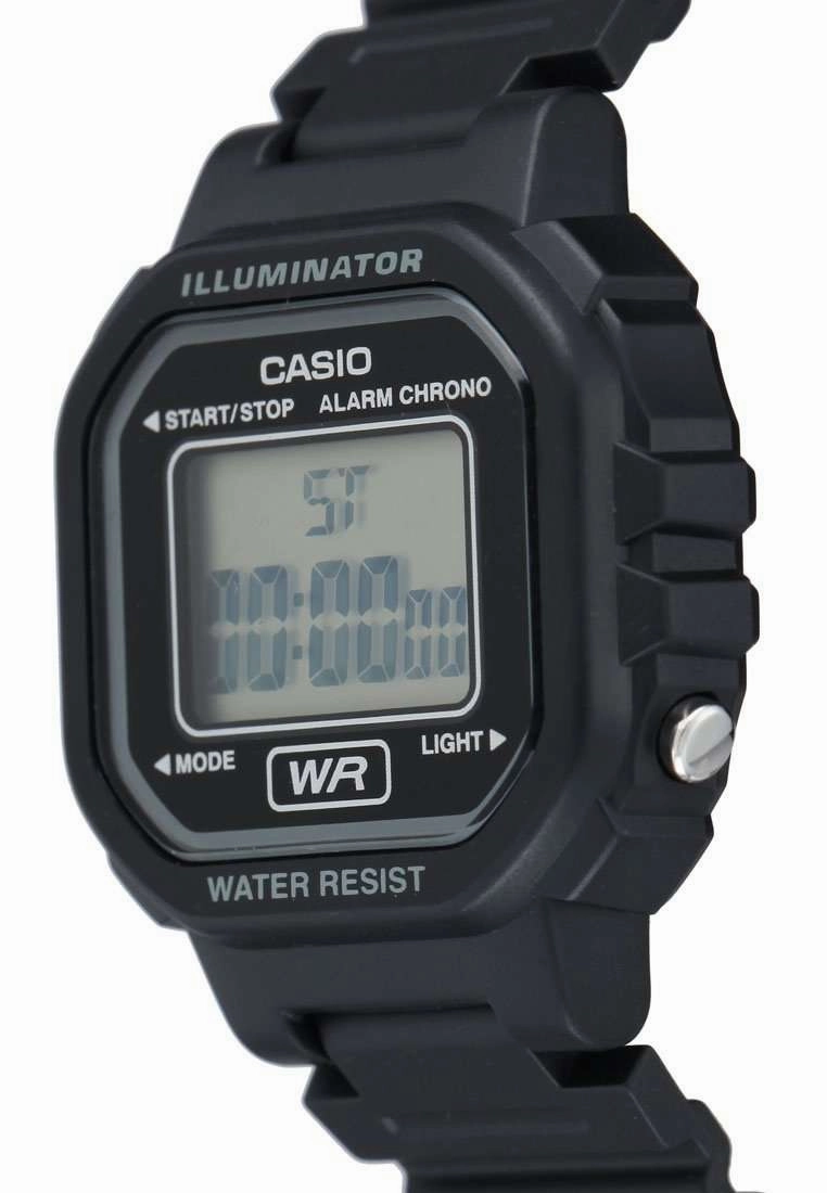 Casio LA-20WH-1ADF Black Resin Watch for Women