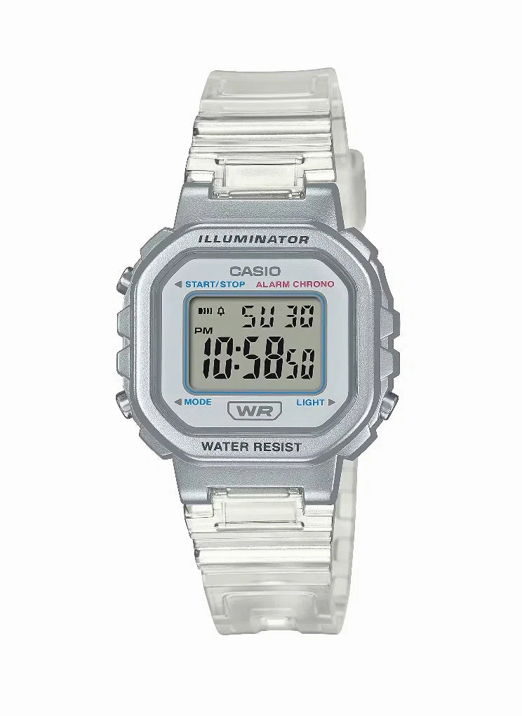 Casio LA-20WHS-7A Digital Rubber Strap Watch For Women