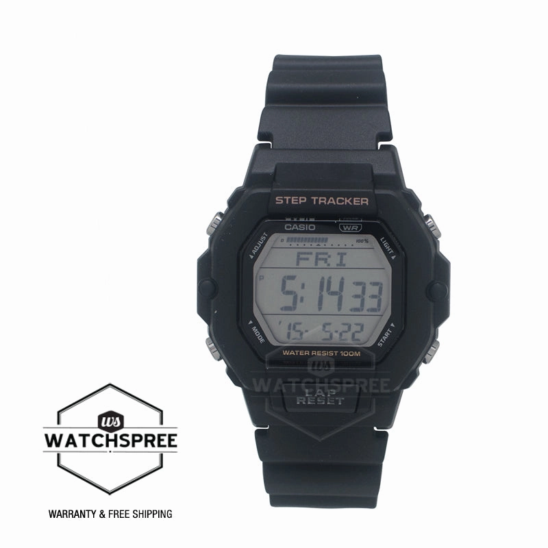 Casio Ladies' Sports Step Tracker Watch LWS2200H-1A LWS-2200H-1A [Kids]