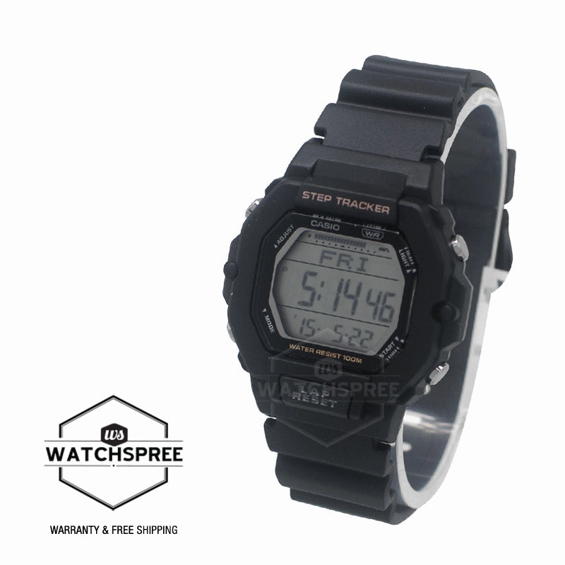Casio Ladies' Sports Step Tracker Watch LWS2200H-1A LWS-2200H-1A [Kids]