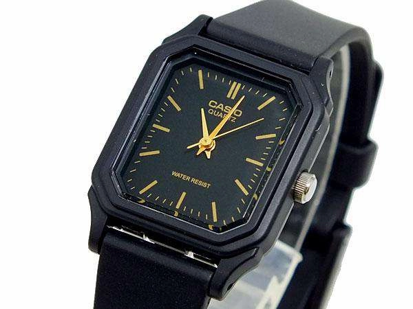 Casio LQ-142-1EDF Black Rubber Strap Watch for Women