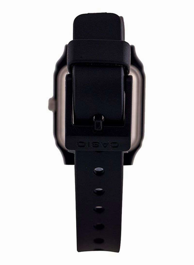 Casio LQ-142-1EDF Black Rubber Strap Watch for Women
