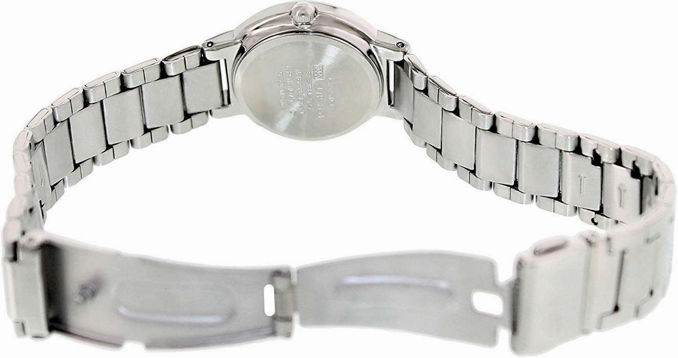 Casio LTP-1191A-2A Silver/Blue Stainless Steel Watch for Women