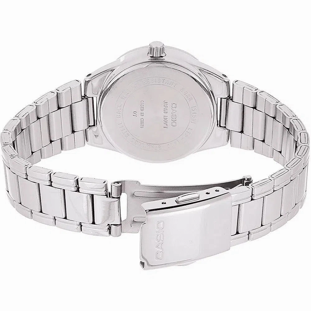 Casio LTP-1410D-4A Silver Stainless Watch for Women
