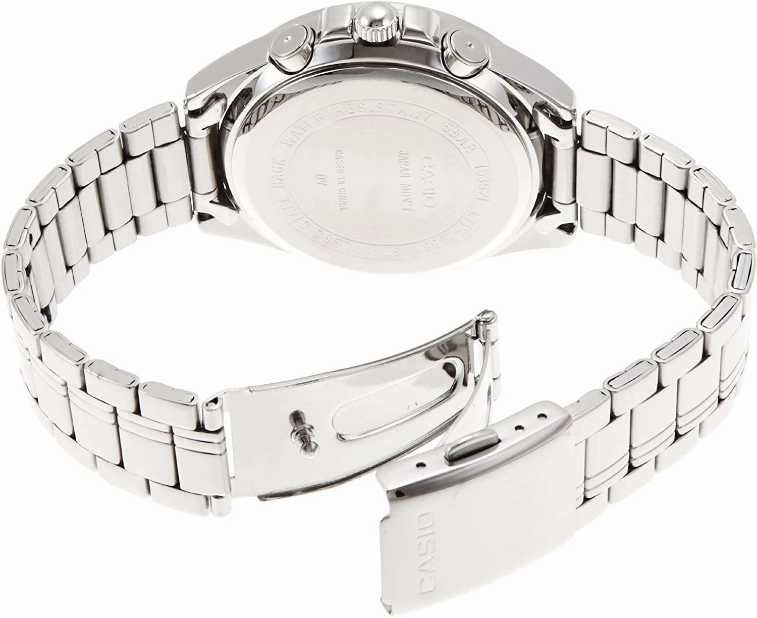 Casio LTP-2086D-1A Silver Stainless Watch for Women
