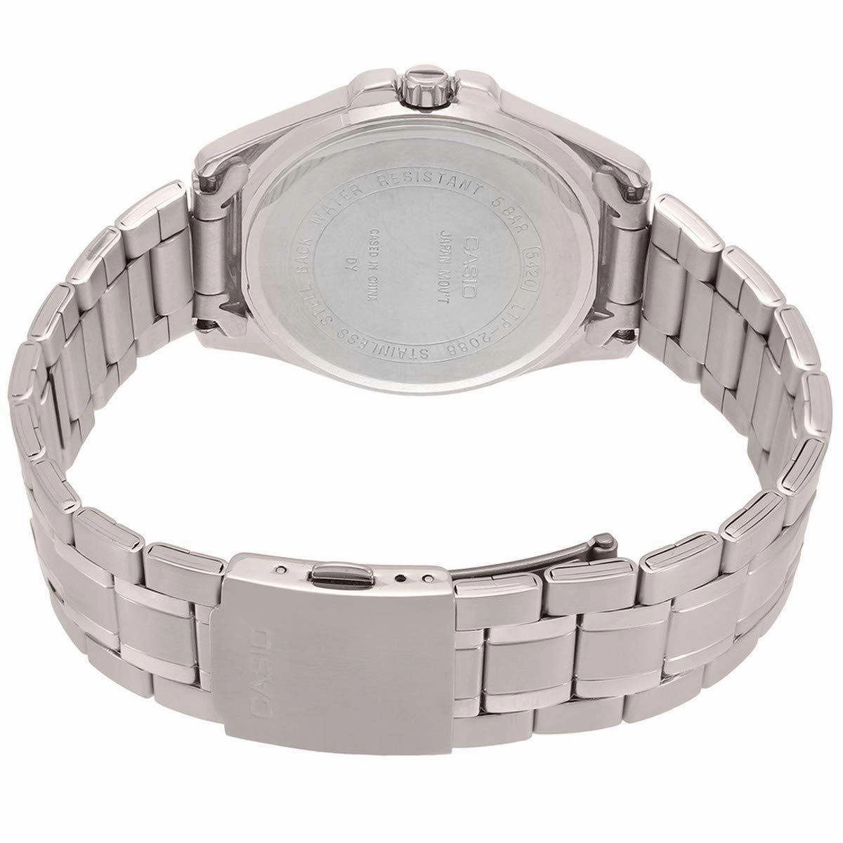 Casio LTP-2088D-4A Silver Stainless Watch for Women