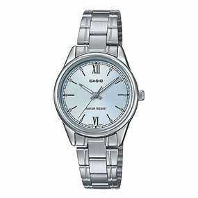 Casio LTP-V005D-2B3 Silver Stainless Watch for Women