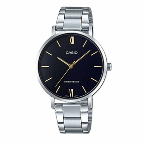 Casio LTP-VT01D-1B Silver Stainless Watch for Women