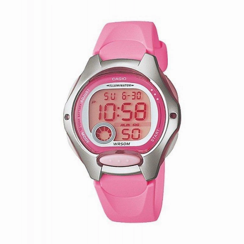 Casio LW-200-4B  Pink Resin Watch for Women
