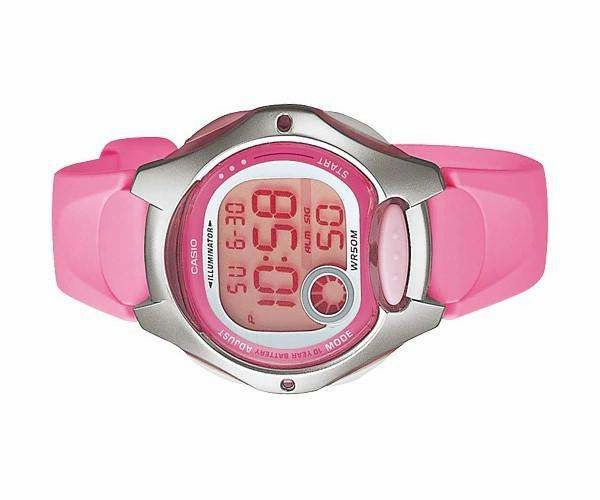 Casio LW-200-4B  Pink Resin Watch for Women