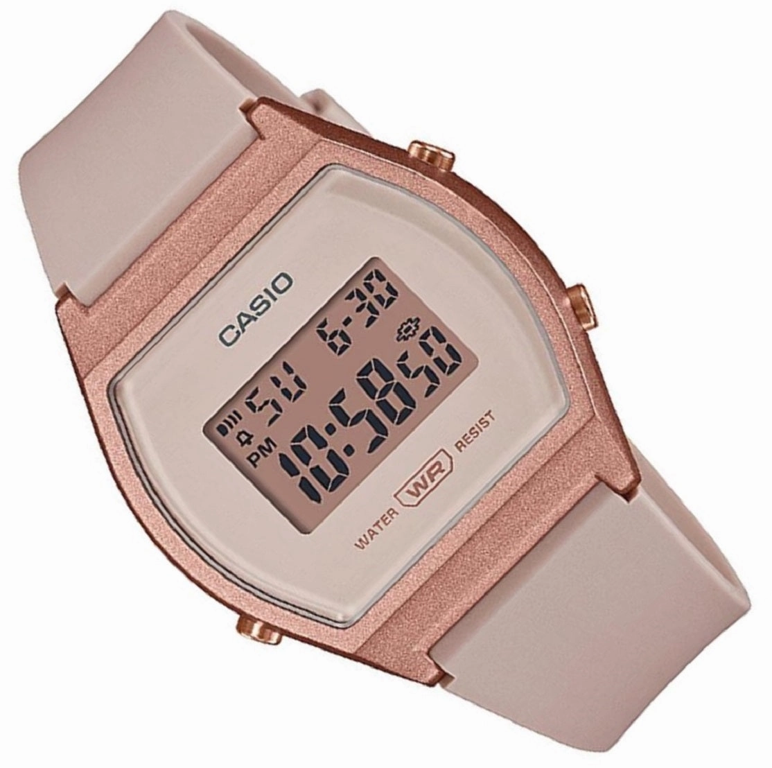 Casio LW-204-4ADFBeige Resin strap Watch for Women