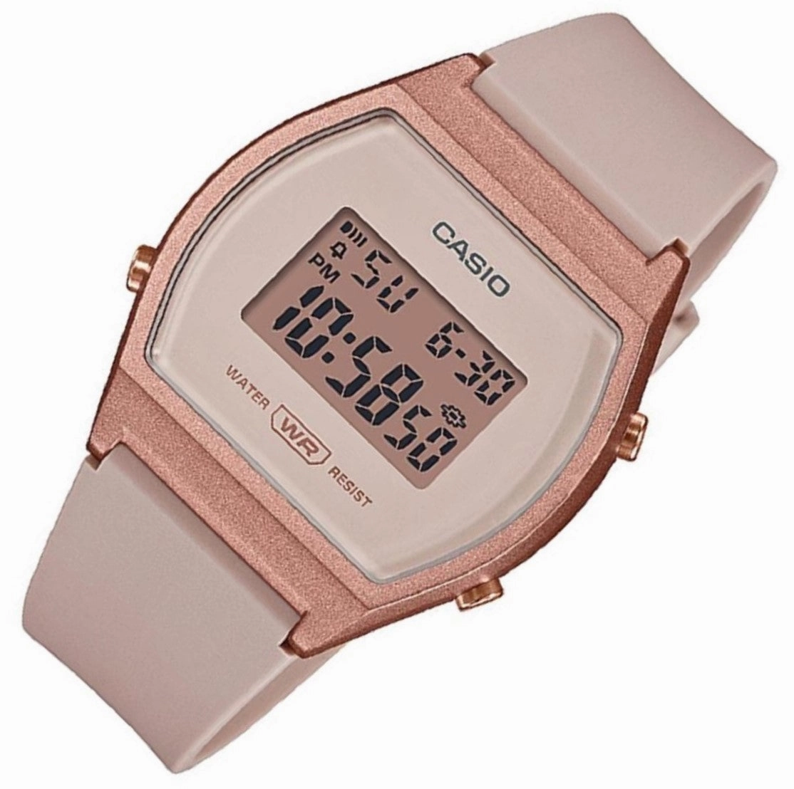 Casio LW-204-4ADFBeige Resin strap Watch for Women